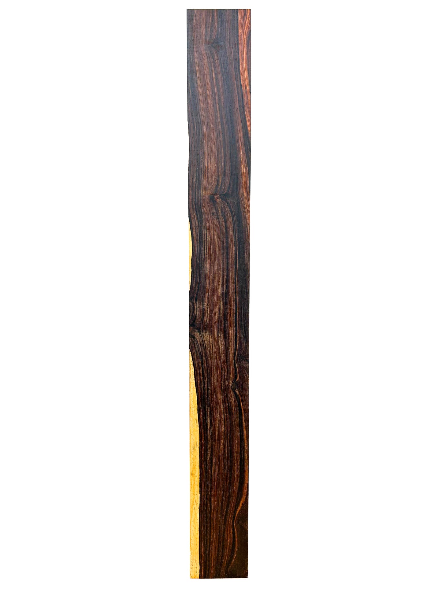 Cocobolo FIGURED Lumber - 24" x 2-5/8" x 1" WE1307