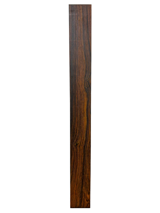 Cocobolo FIGURED Lumber - 24-3/8" x 2.5" x 1" WE1308