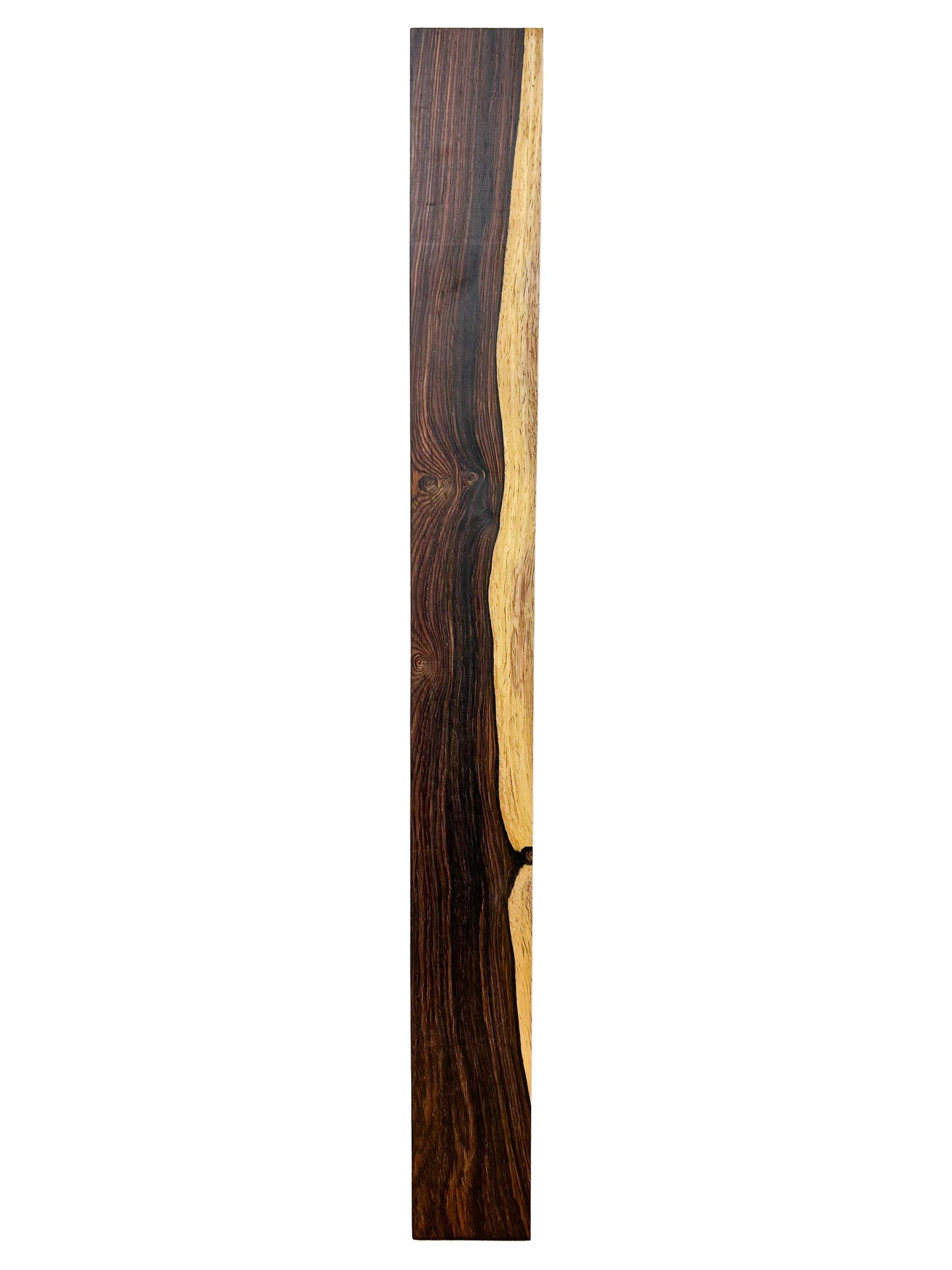 Cocobolo FIGURED Lumber - 24-3/8" x 2.5" x 1" WE1308