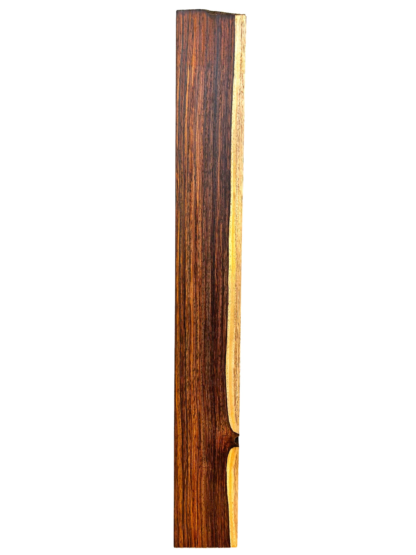 Cocobolo FIGURED Lumber - 24.5" x 3" x 1" WE1310