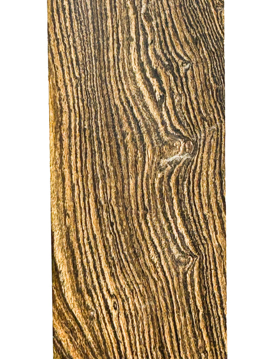 Bocote 4/4 Figured Lumber - 47"x 3.25"x 1" WE1321