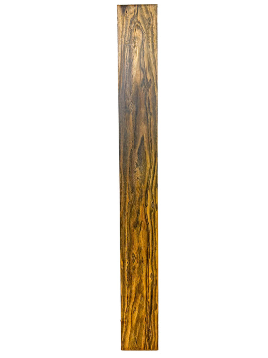 Bocote 4/4 Figured Lumber - 26"x 2-7/8"x 1" WE1323