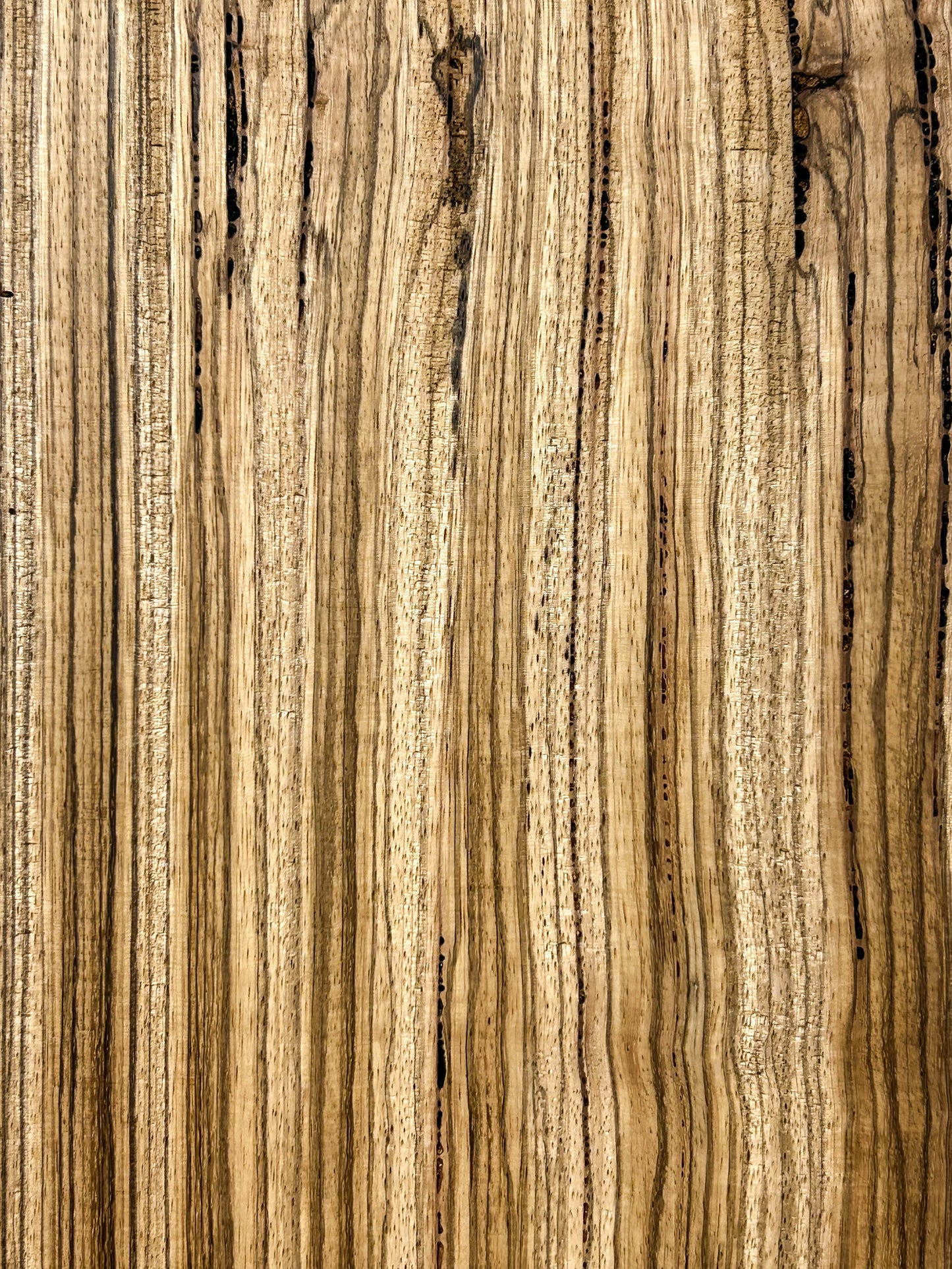 Zebrawood 4/4 Exotic Board - 36" x 8.5" x 1" - WE1326