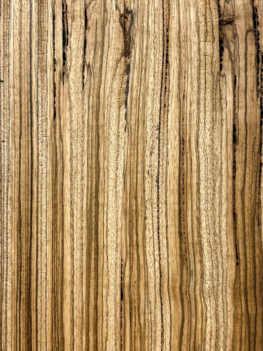 Zebrawood 4/4 Exotic Board - 36" x 8.5" x 1" - WE1326