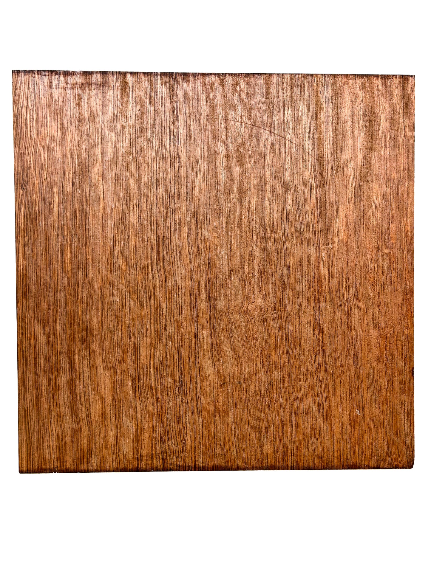 Bubinga Figured Platter/Bowl Blank - 20" x 20" x 2-7/8" - WE1330