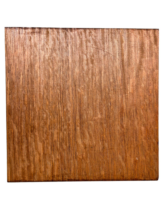 Bubinga Figured Platter/Bowl Blank - 20" x 20" x 2-7/8" - WE1330