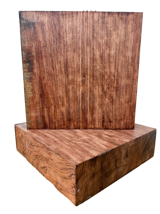 Figured Bubinga Bowl Blank - 10" x 10" x 2-7/8" WE1331