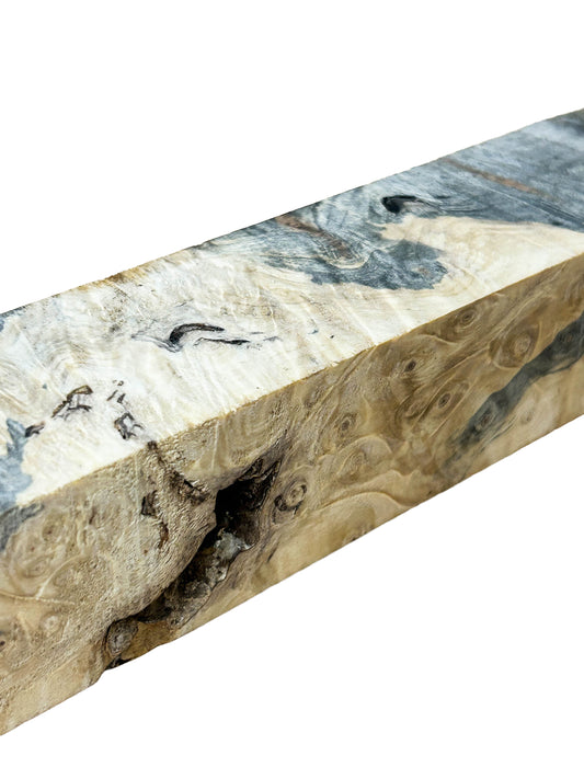 Stabilized Buckeye Burl - 14" x 1.5" x 1-7/8" WE1334