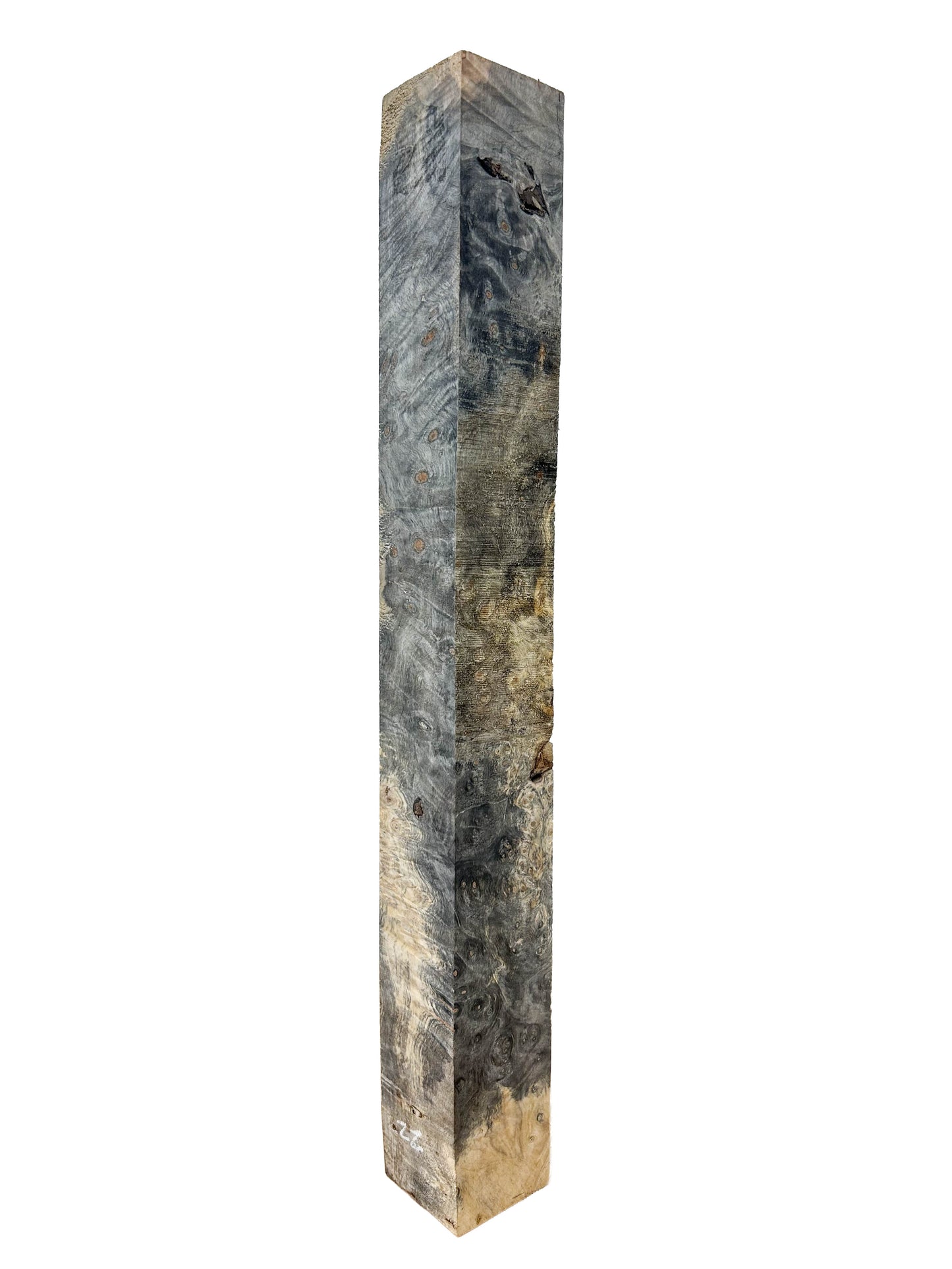 Stabilized Buckeye Burl - 19" x 2-1/8" x 2-1/8" WE1336