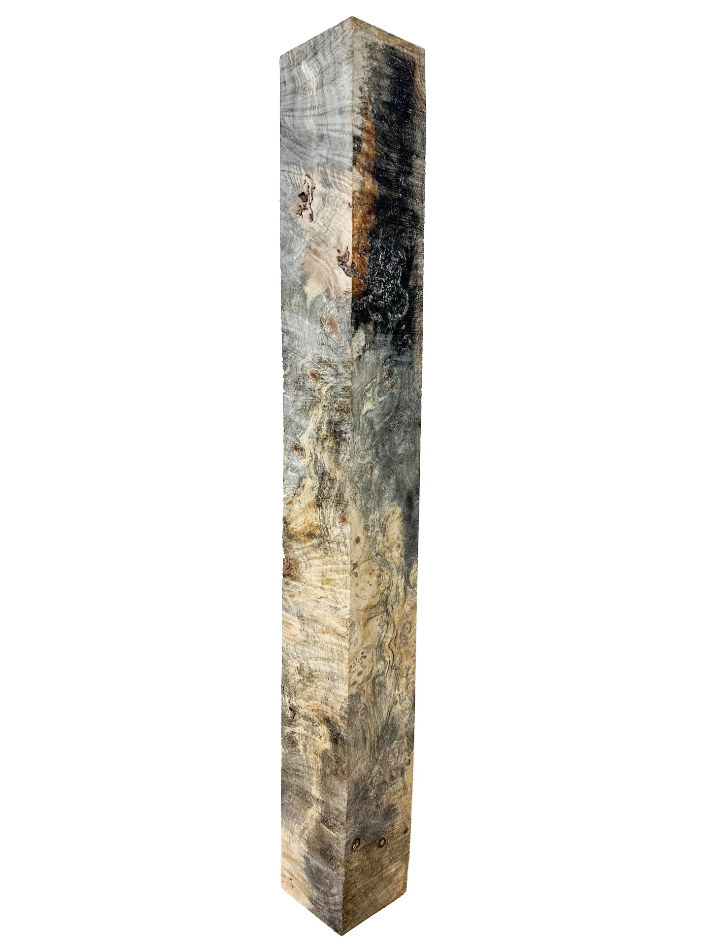 Stabilized Buckeye Burl - 19" x 2-1/8" x 2-1/8" WE1336