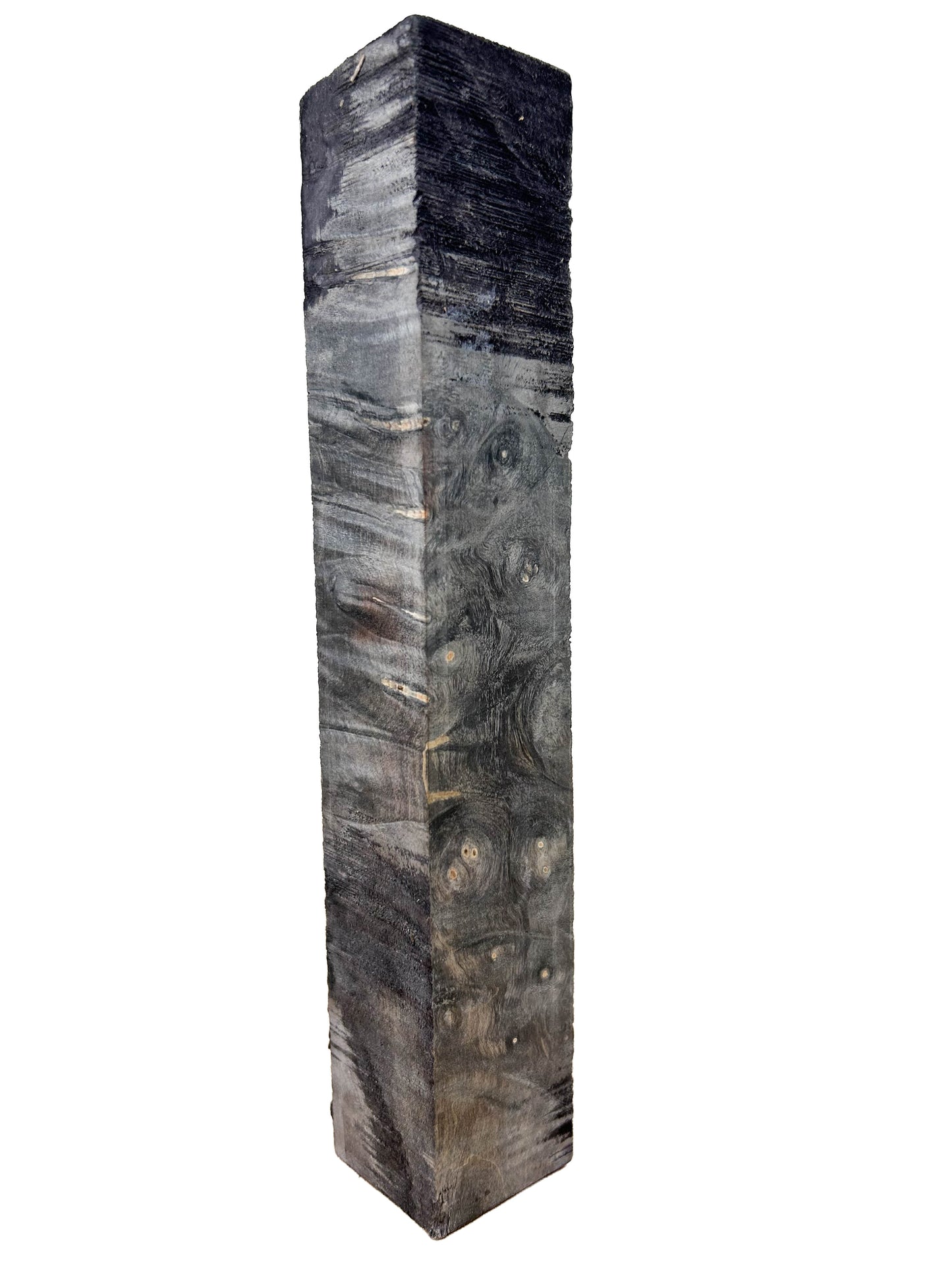 Stabilized Buckeye Burl - 8.75" x 1.5" x 1.5" WE1338