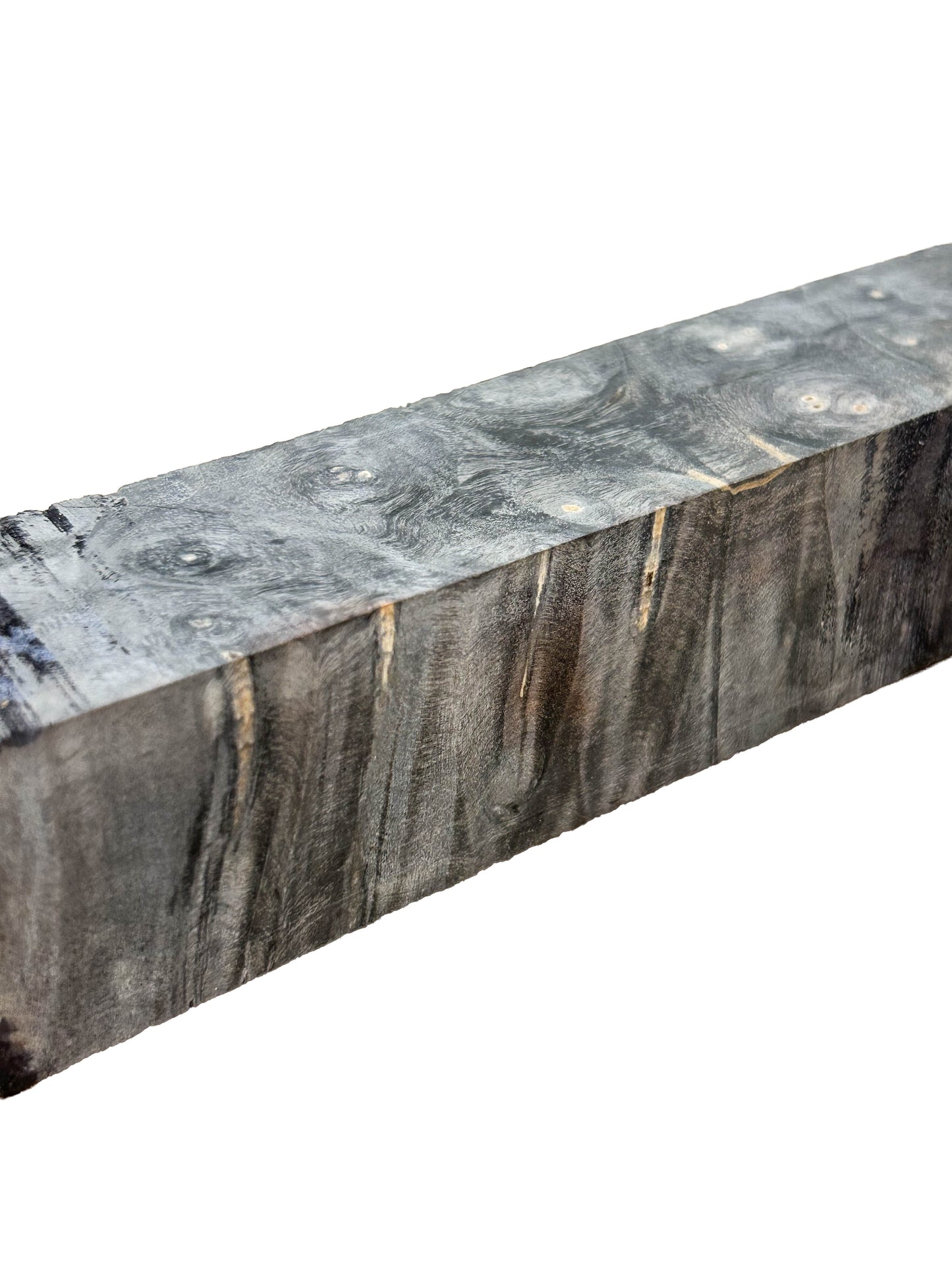 Stabilized Buckeye Burl - 8.75" x 1.5" x 1.5" WE1338