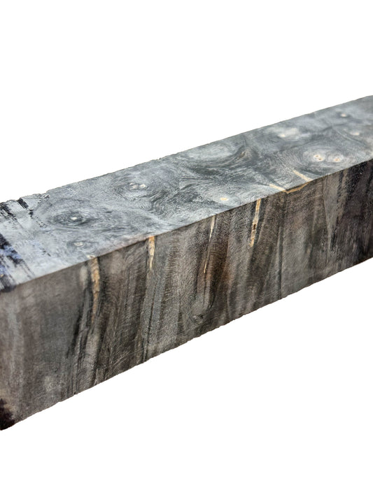 Stabilized Buckeye Burl - 8.75" x 1.5" x 1.5" WE1338
