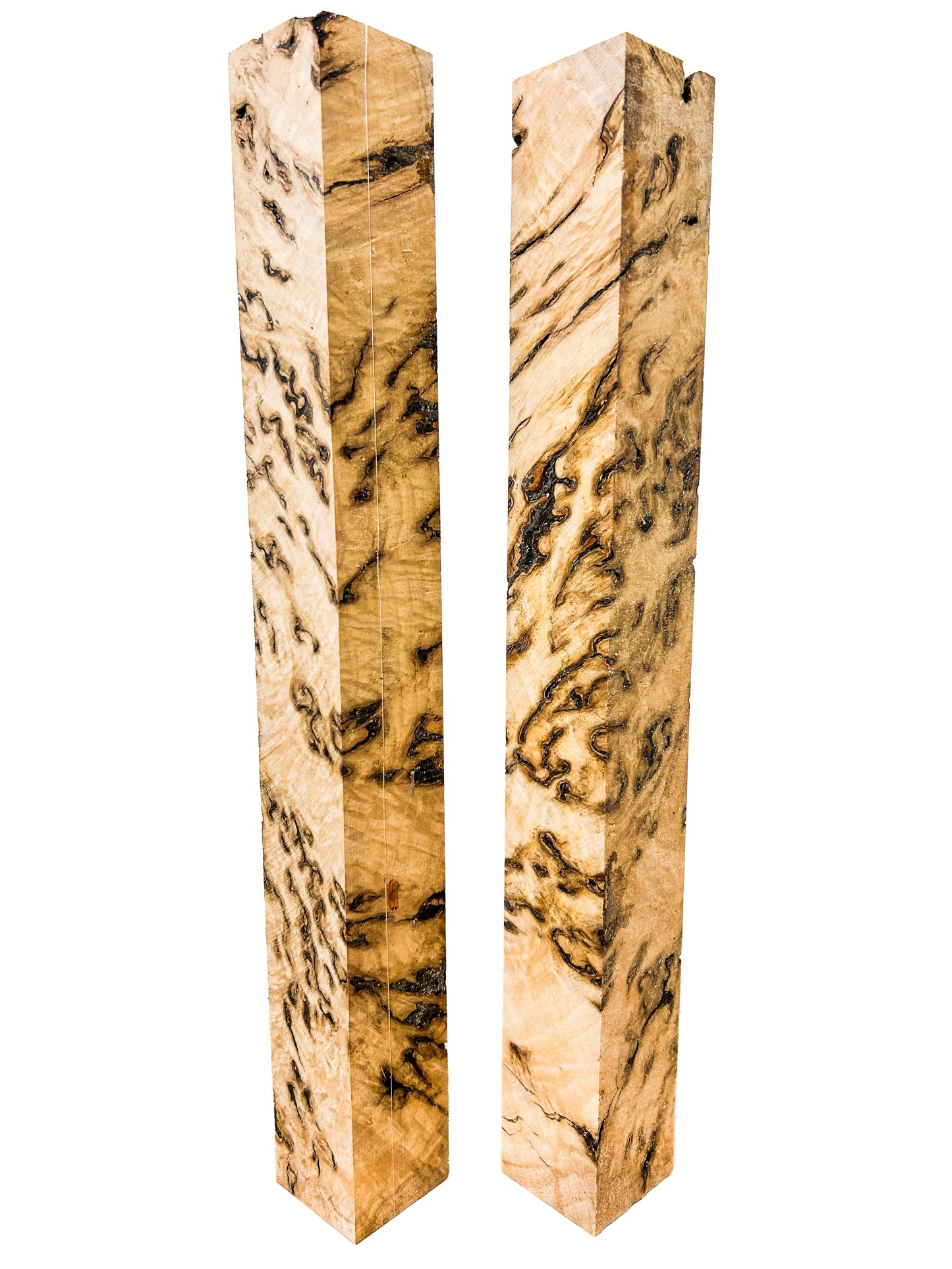 Australian Yellow Box Burl Pool Cue/Spindle/Turning Blank-15.5"x1-7/8"x1-7/8" WE1357