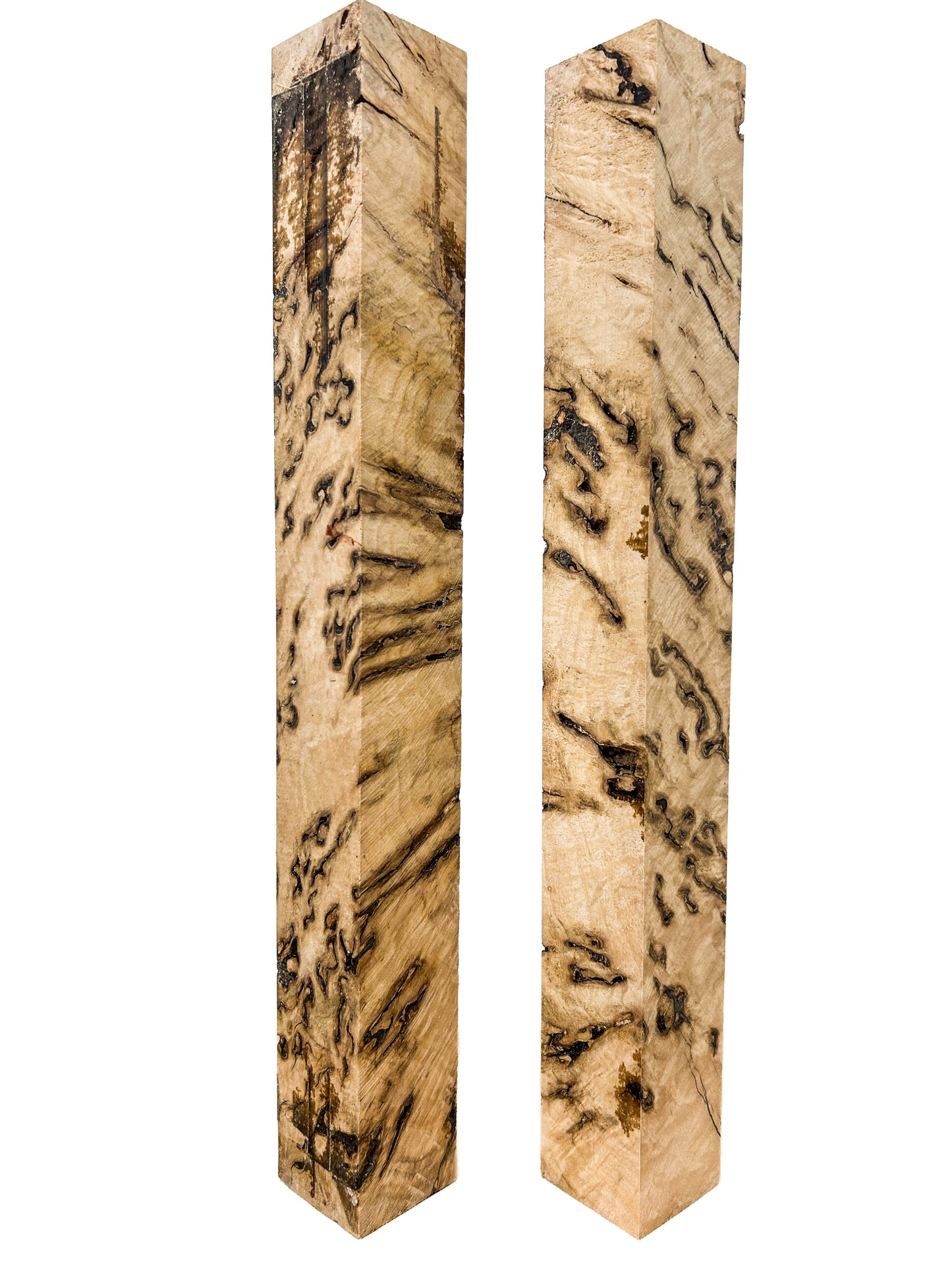 Australian Yellow Box Burl Pool Cue/Spindle/Turning Blank-15.5"x1-7/8"x1-7/8" WE1357