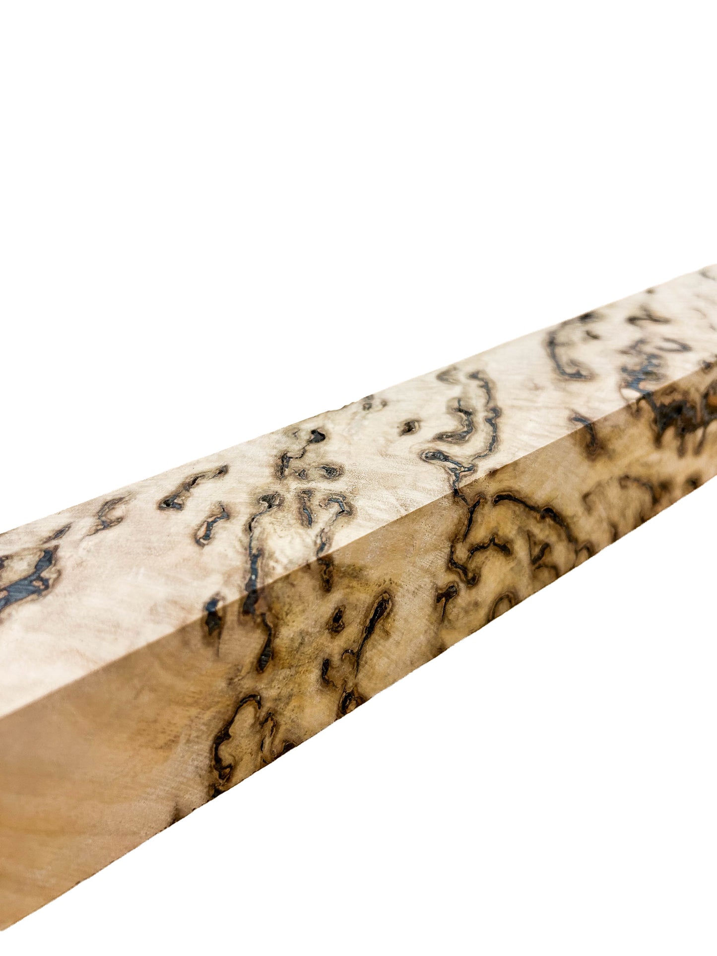 Australian Yellow Box Burl Pool Cue/Spindle/Turning Blank-15.5"x1-7/8"x1-7/8" WE1357