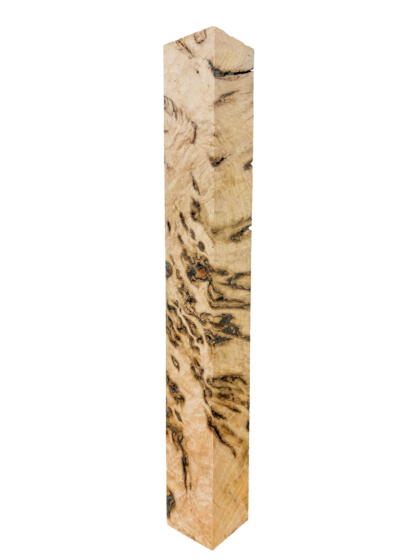 Australian Yellow Box Burl Pool Cue/Spindle/Turning Blank-14.5"x1-7/8"x1-7/8" WE1358