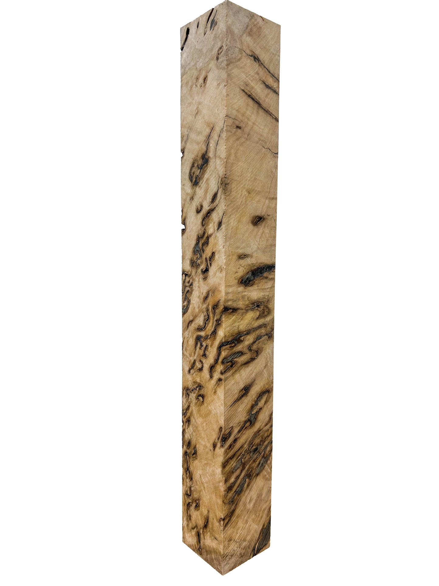 Australian Yellow Box Burl Pool Cue/Spindle/Turning Blank-14.5"x1-7/8"x1-7/8" WE1358