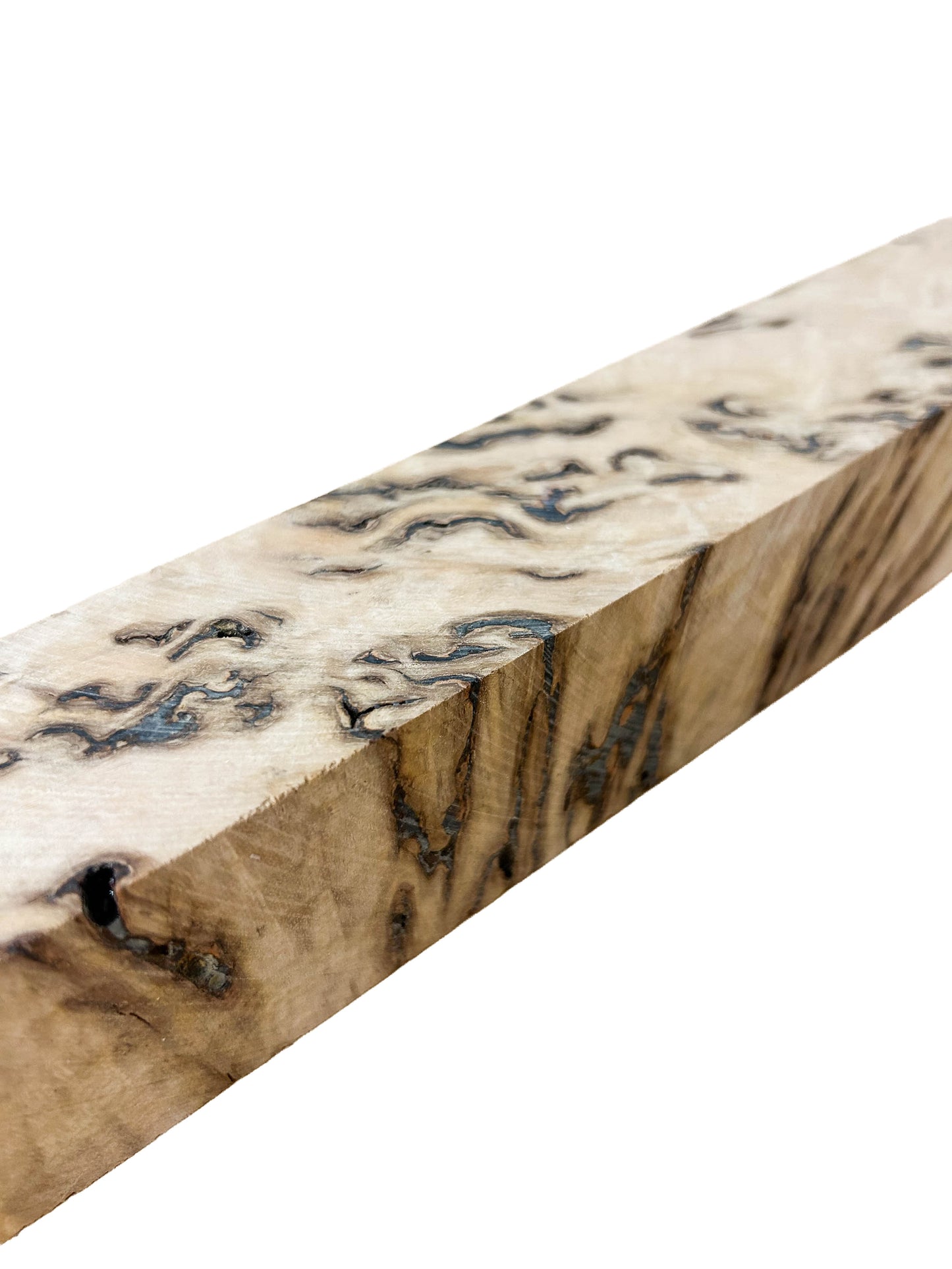 Australian Yellow Box Burl Pool Cue/Spindle/Turning Blank-14.5"x1-7/8"x1-7/8" WE1358