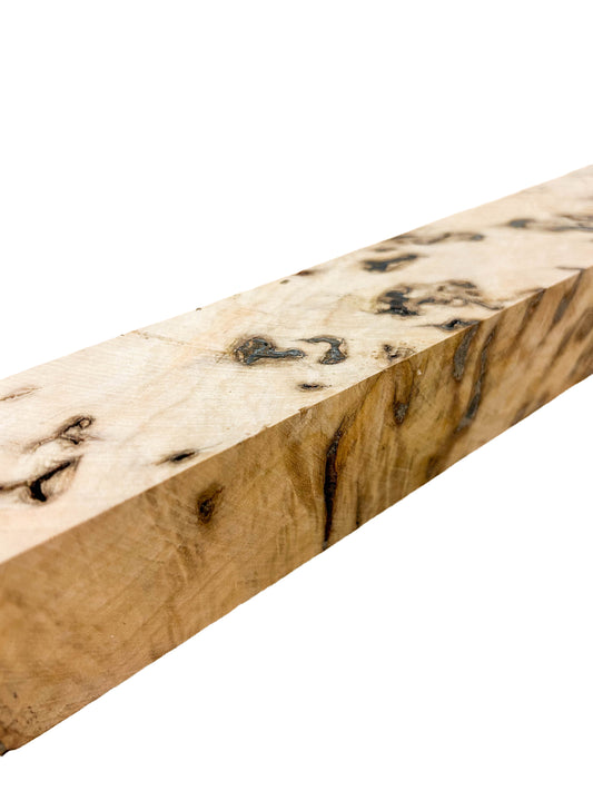 Australian Yellow Box Burl Pool Cue/Spindle/Turning Blank-13"x2"x2" WE1359