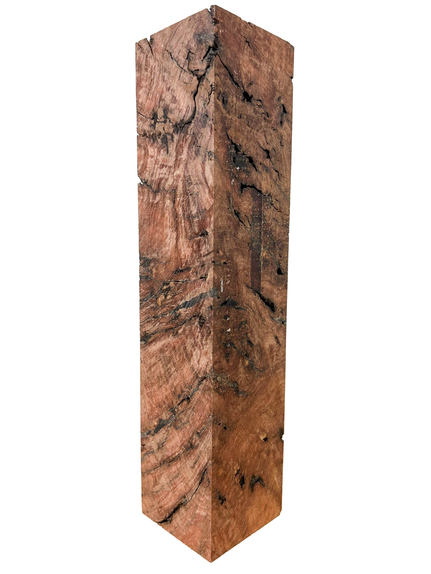 Australian Western Red Box Burl Pool Cue/Spindle/Turning Blank - 11.5"x2-5/8"x2-5/8" WE1362