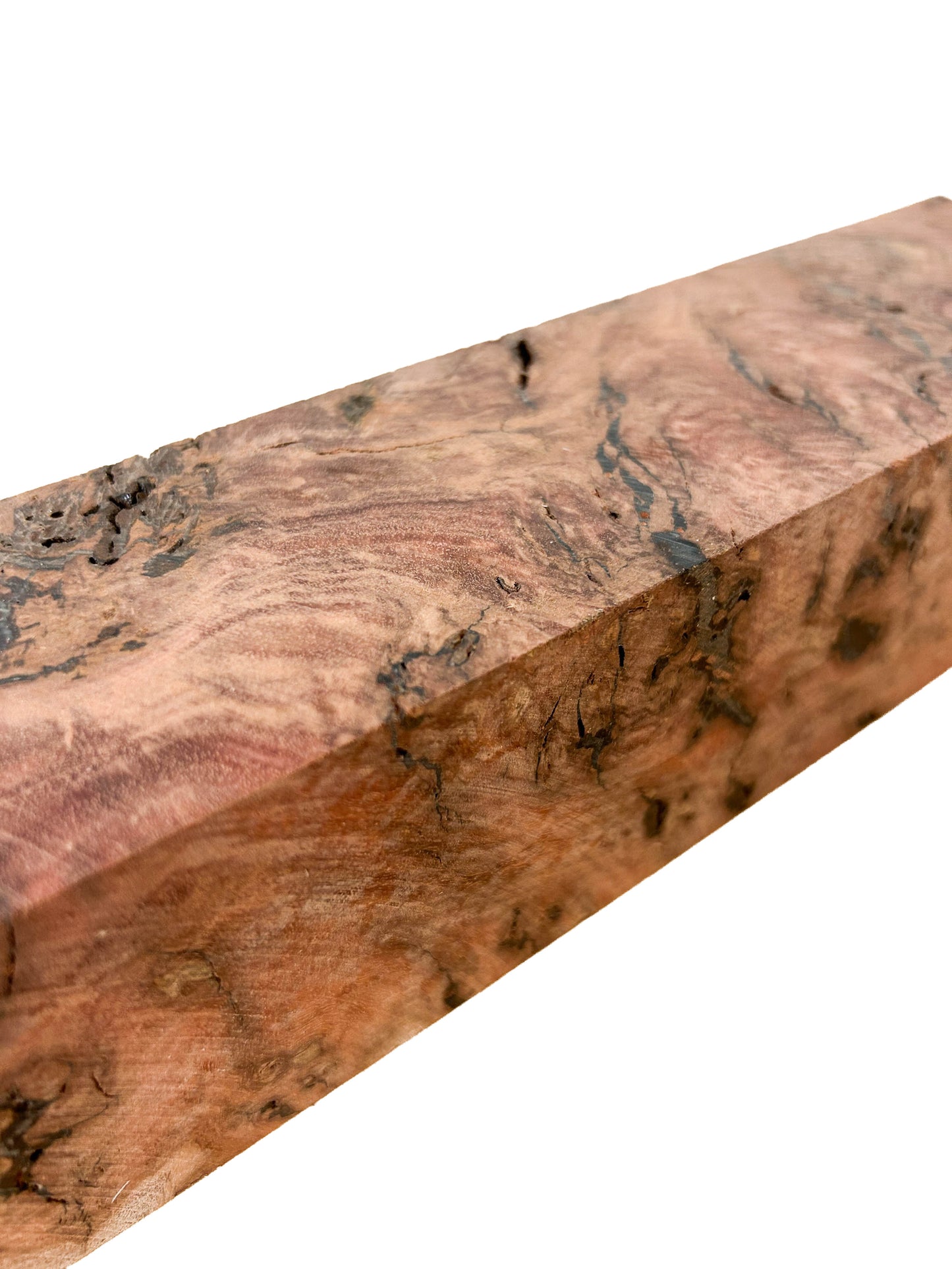 Australian Western Red Box Burl Pool Cue/Spindle/Turning Blank - 11.5"x2-5/8"x2-5/8" WE1362