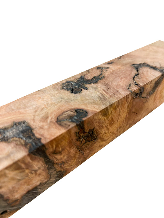 Australian Bimble Box Burl Pool Cue/Spindle/Turning Blank - 9-7/8"x1.75"x1.75" WE1365