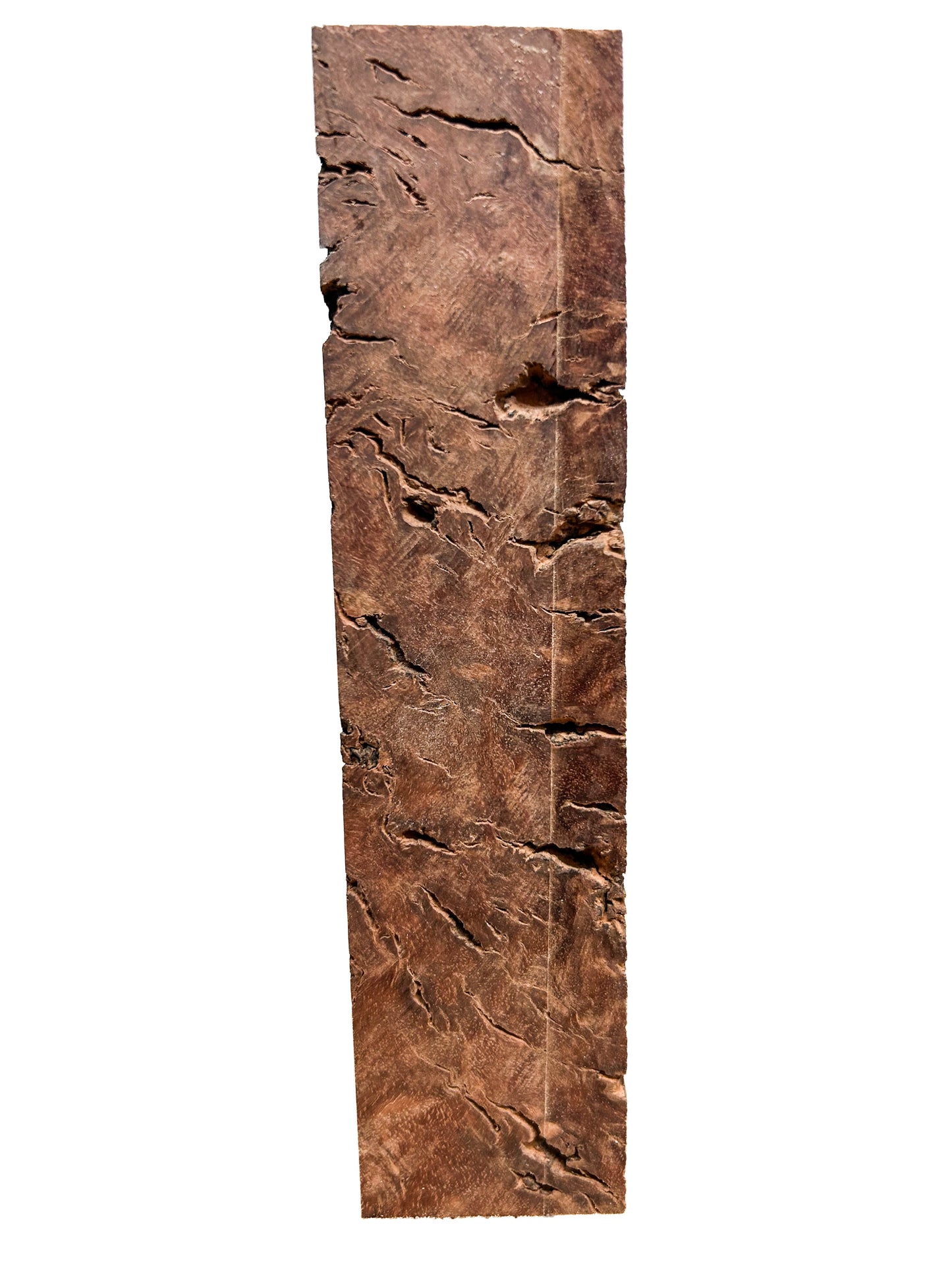 Australian Western Red Box Burl Knife Scales/Pistol Grips - 5.5" x 1.5" x 1" WE1368