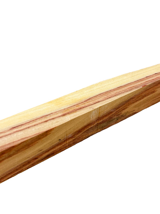 Tulipwood, Brazilian Lumber - 15" x 1.25" x .75-1.25"  WE1381