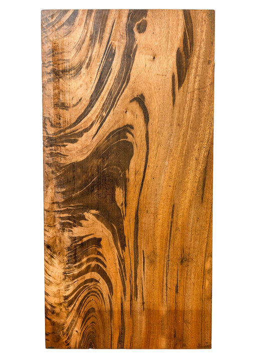 Goncalo Alves/Tigerwood CROTCH High Figure - 20" x 10" x 2.5"  WE1399