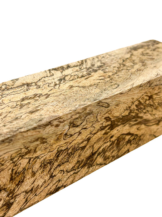 Spalted Figured Jatoba Turning Square/Spindle - 8" x 2" x 2" WE1408