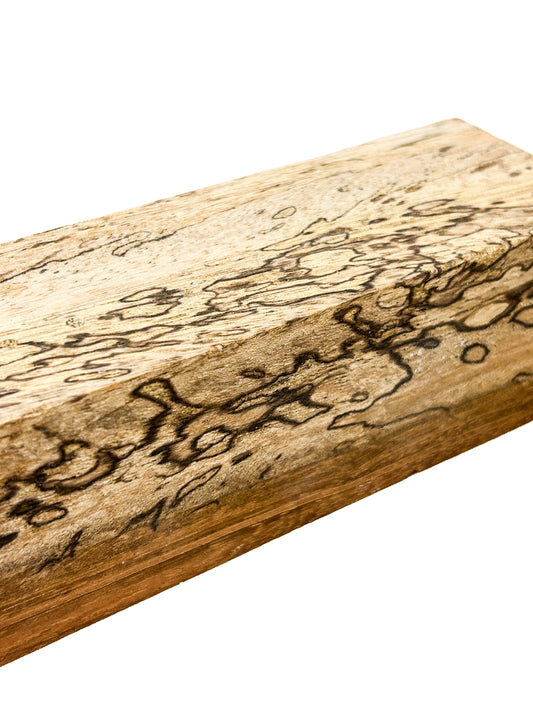 Spalted Figured Jatoba Turning Square/Spindle - 6" x 2" x 2" WE1409