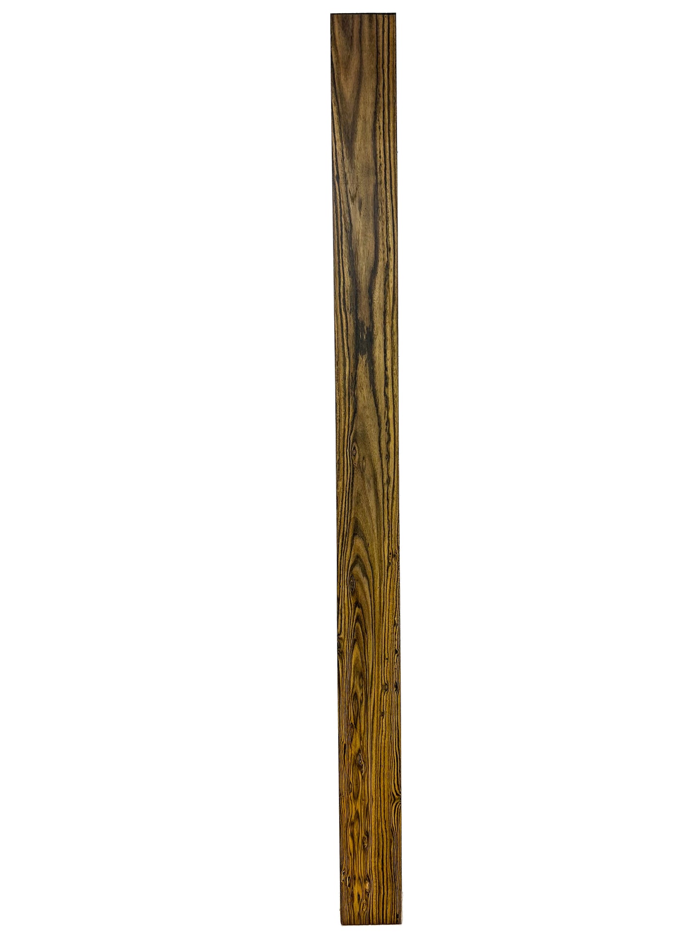 Bocote 4/4 Figured Lumber - 37.5"x 2.5"x 7/8" WE1410