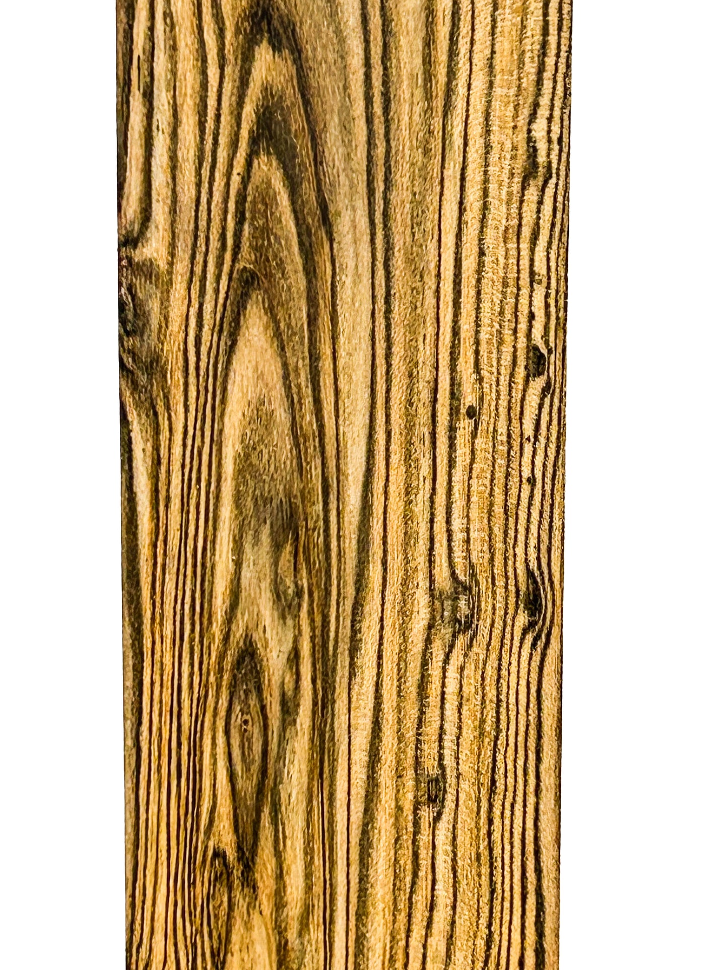 Bocote 4/4 Figured Lumber - 37.5"x 2.5"x 7/8" WE1410
