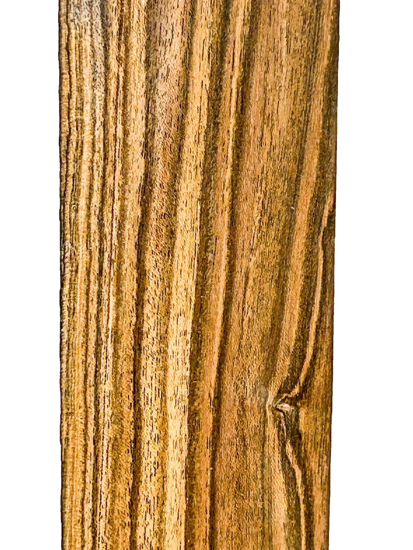 Bocote 4/4 Figured Lumber - 36.25"x 3"x 7/8" WE1411