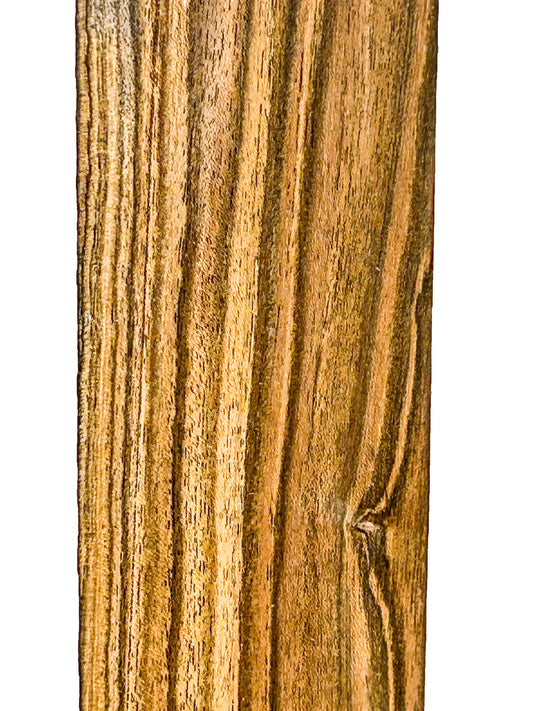 Bocote 4/4 Figured Lumber - 36.25"x 3"x 7/8" WE1442
