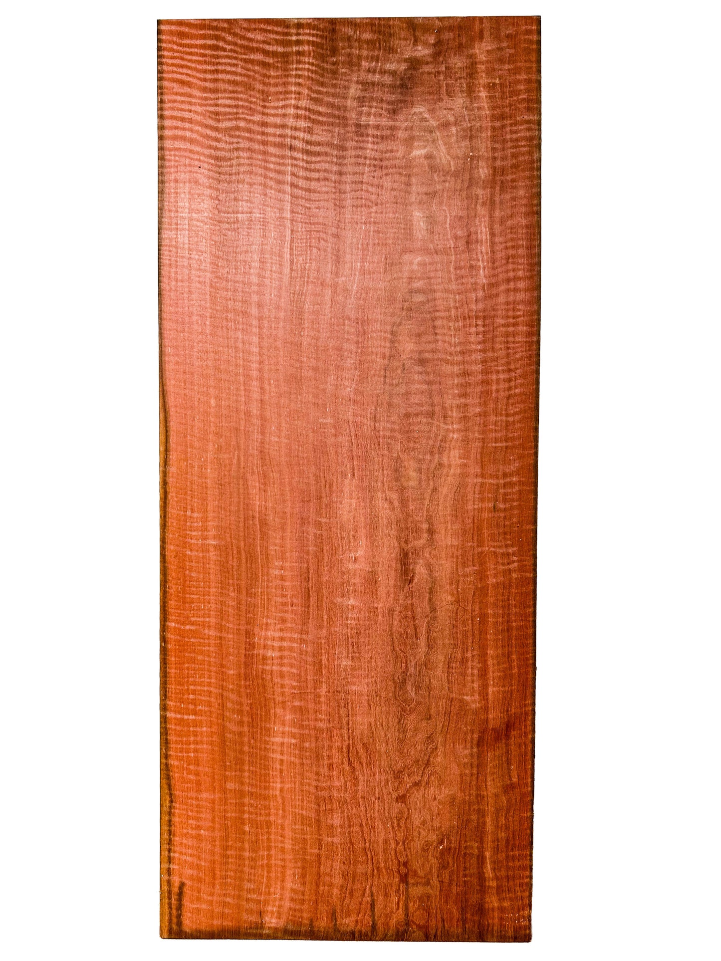 Massaranduba, Brazilian Redwood WIDE tight curl - 48"x 14.75"x 3/4"  WE1426