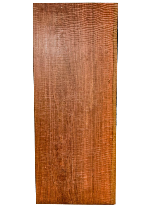 Massaranduba, Brazilian Redwood WIDE tight curl - 48"x 14.75"x 3/4"  WE1426
