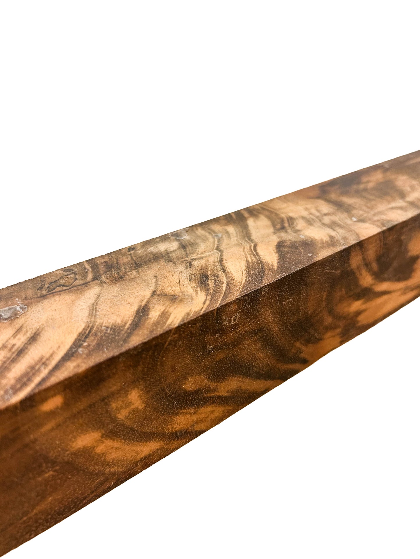 Goncalo Alves/Tigerwood CROTCH Figure Turning Squares - 18" x 2" x 2"  WE1430