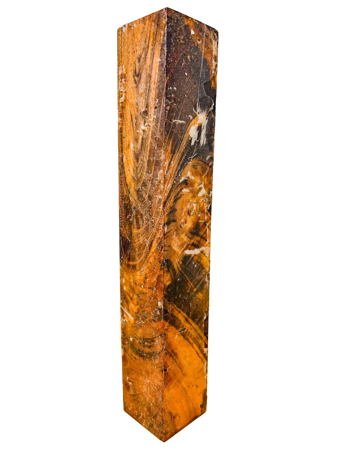 Goncalo Alves/Tigerwood CROTCH Figure Turning Squares - 12" x 2" x 2"  WE1431