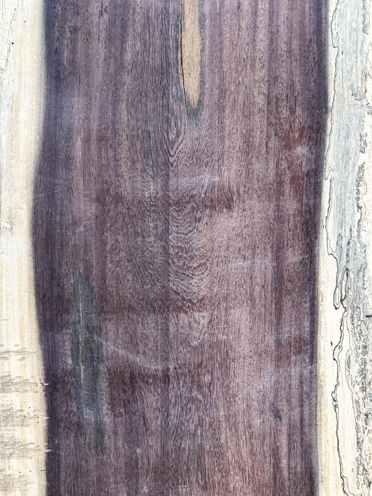 Katalox 6/4 Live Edge Slab -  36.5"x 18-20" x 1.5" - WE1460