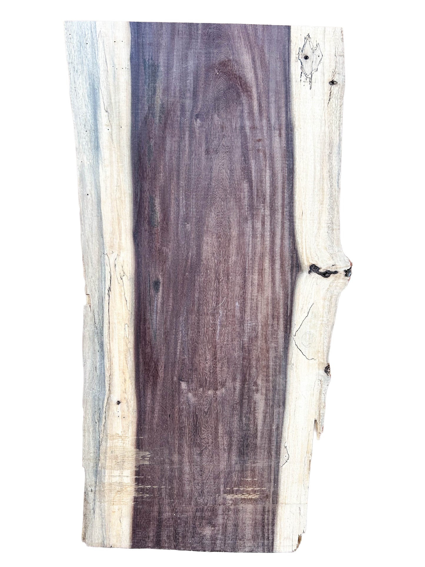 Katalox 6/4 Live Edge Slab -  40"x 18-20" x 1.5" - WE1461