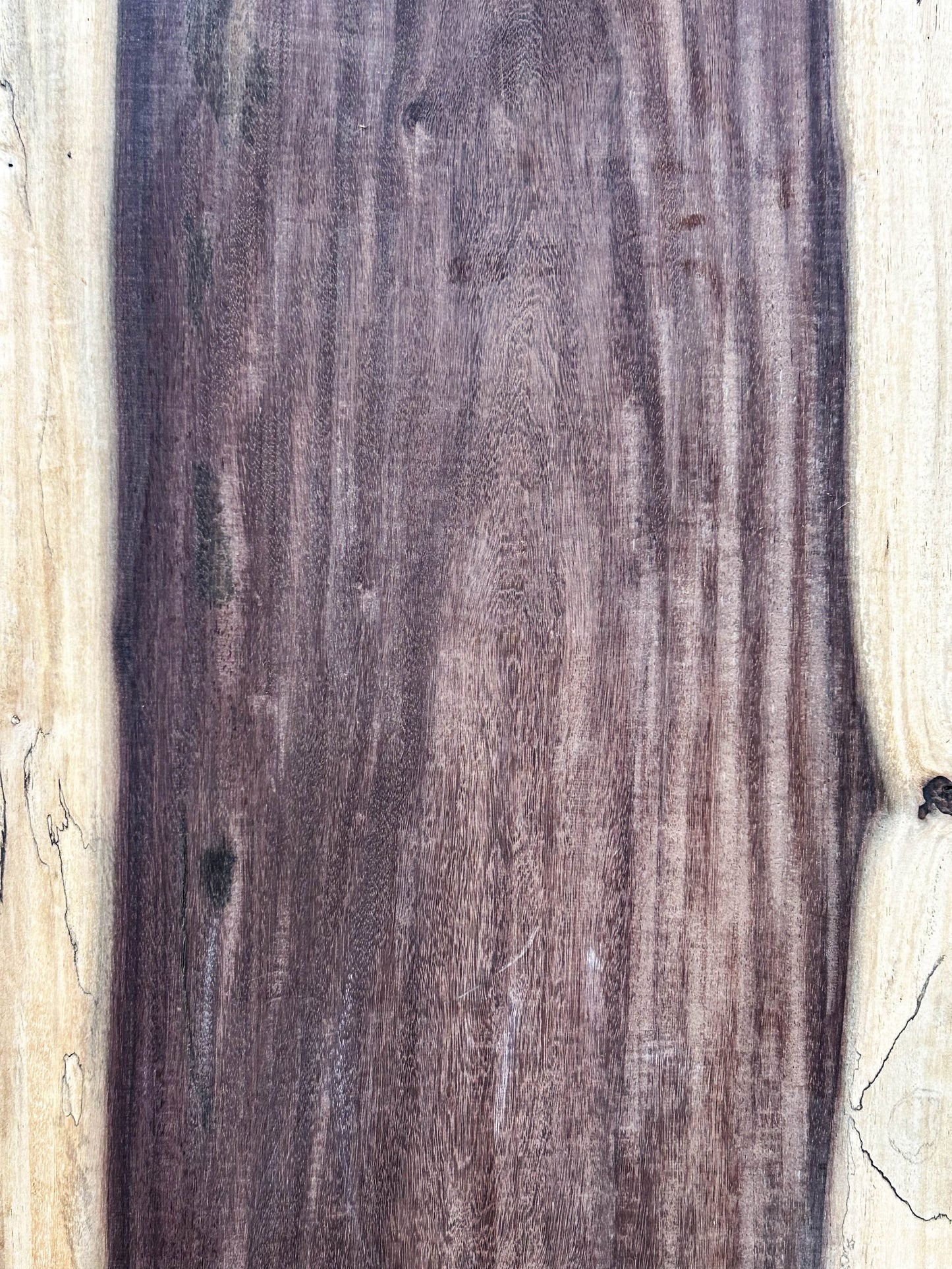 Katalox 6/4 Live Edge Slab -  40"x 18-20" x 1.5" - WE1461