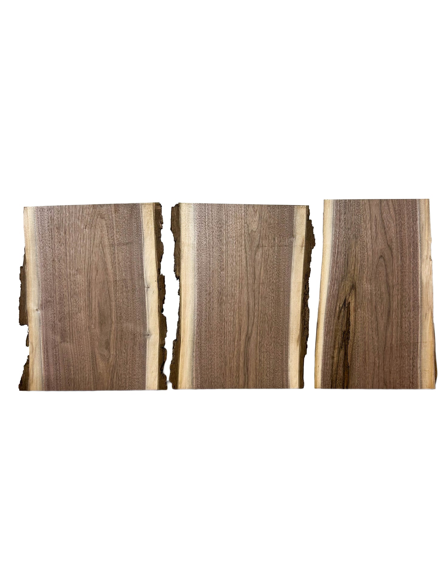 Walnut, American Live Edged lumber - 18" x 9-13" x 1" WE1463