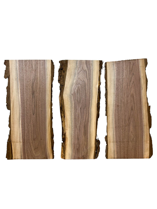Walnut, American Live Edged lumber - 24" x 9-13" x 1" WE1464