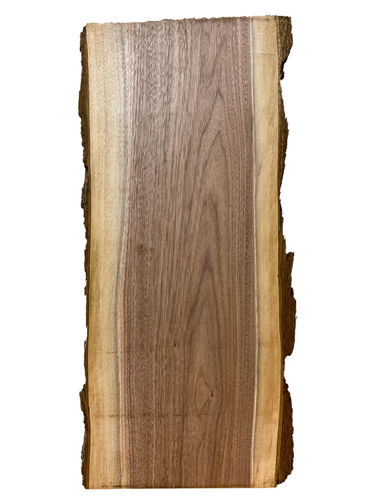 Walnut, American Live Edged lumber - 24" x 9-13" x 1" WE1464