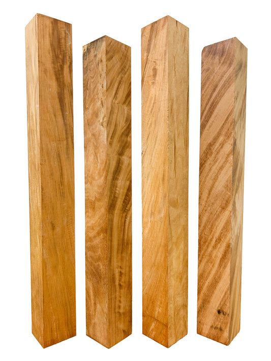 Garapa, Brazilian CROTCH Turning Blanks - 17.25" x 2" x 2"  WE1468