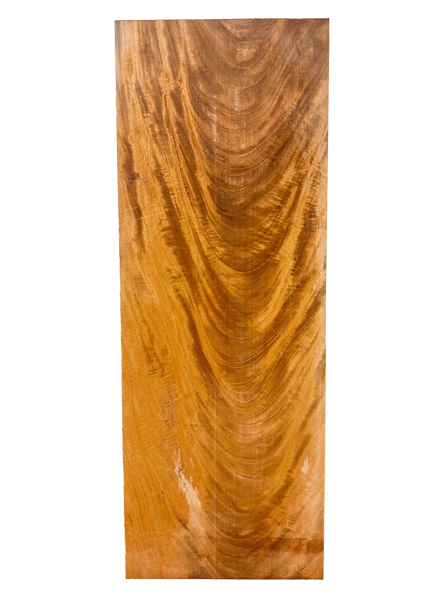 Garapa, Brazilian CROTCH high figured - 18.5" x 6.75" x 2"  WE1469