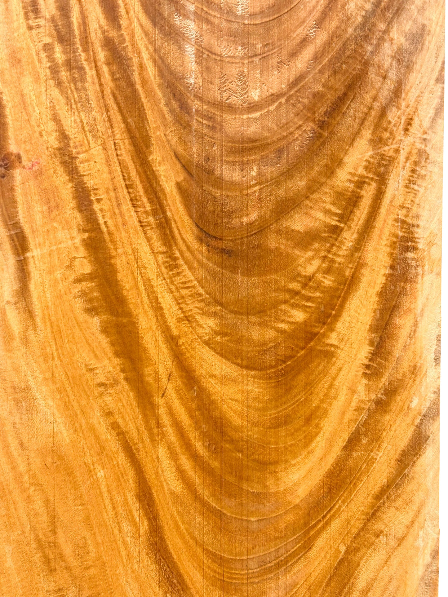 Garapa, Brazilian CROTCH high figured - 18.5" x 6.75" x 2"  WE1469