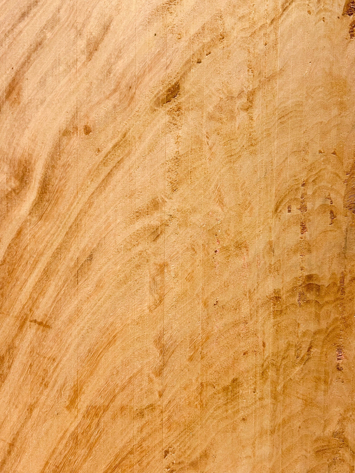 Garapa, Brazilian CROTCH high figured - 17.25" x 8.25" x 2"  WE1470